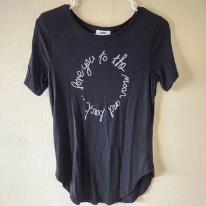 Old Navy To the Moon tee size XS